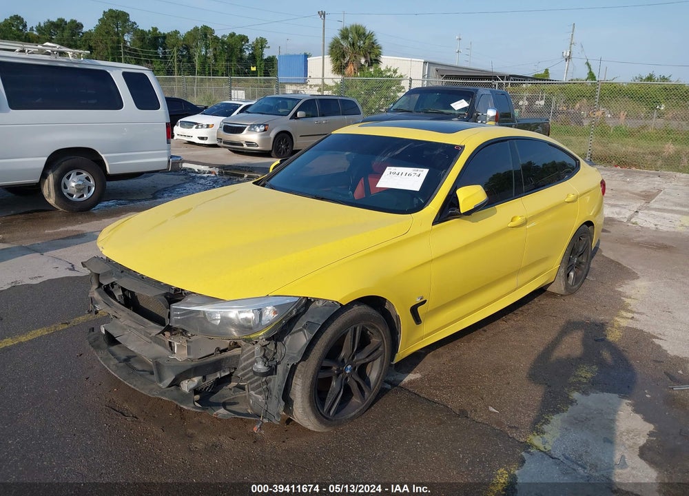 2015 BMW 328I GRAN TURISMO VIN: WBA3X5C52FD560100