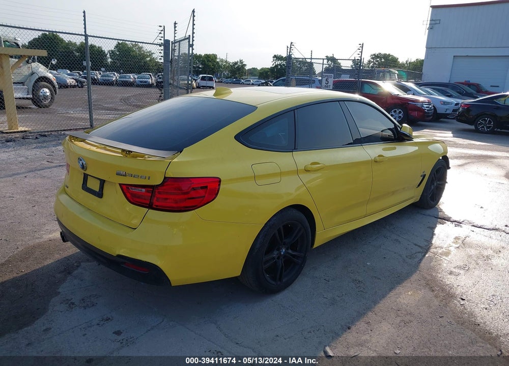 2015 BMW 328I GRAN TURISMO VIN: WBA3X5C52FD560100