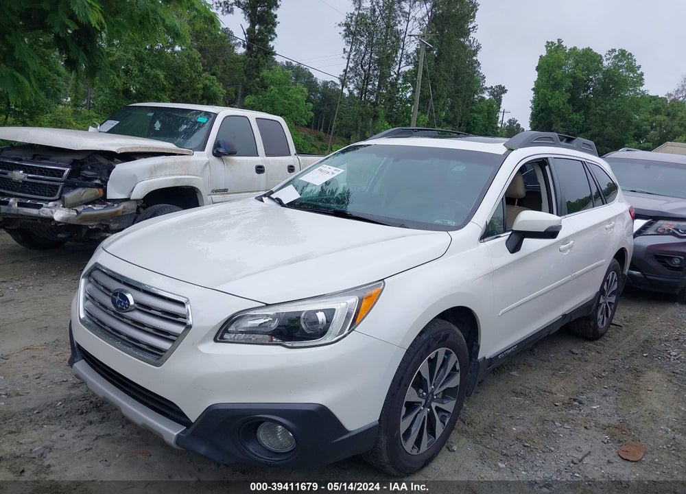 2016 SUBARU OUTBACK 2.5I LIMITED VIN: 4S4BSBLCXG3290823