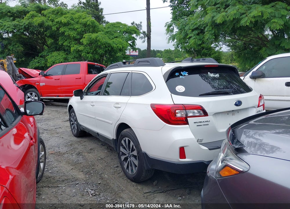 2016 SUBARU OUTBACK 2.5I LIMITED VIN: 4S4BSBLCXG3290823