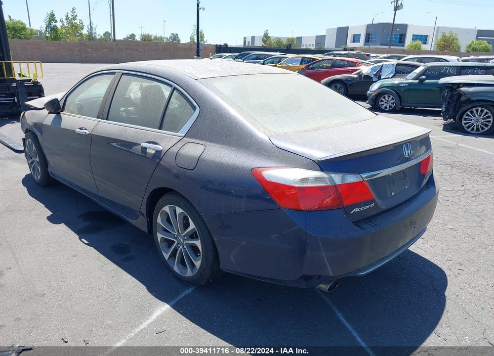 2013 HONDA ACCORD SPORT VIN: 1HGCR2F57DA141859