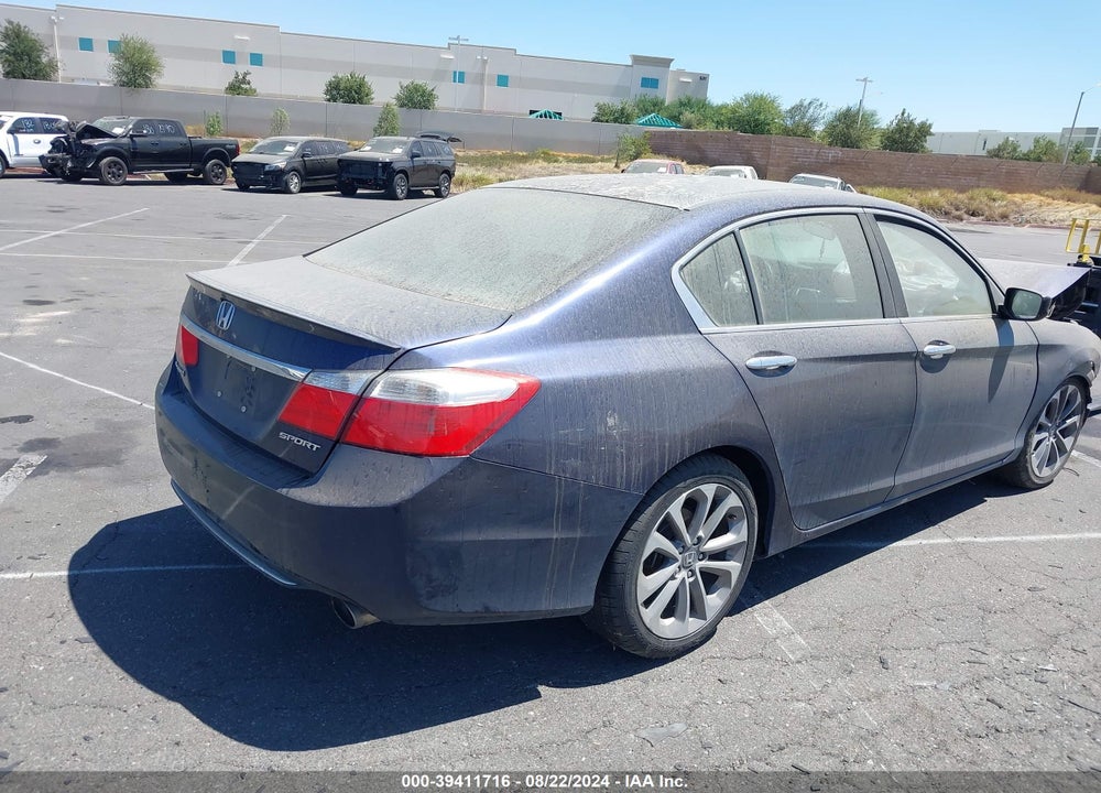 2013 HONDA ACCORD SPORT VIN: 1HGCR2F57DA141859