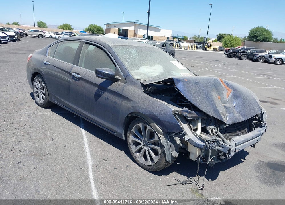 2013 HONDA ACCORD SPORT VIN: 1HGCR2F57DA141859