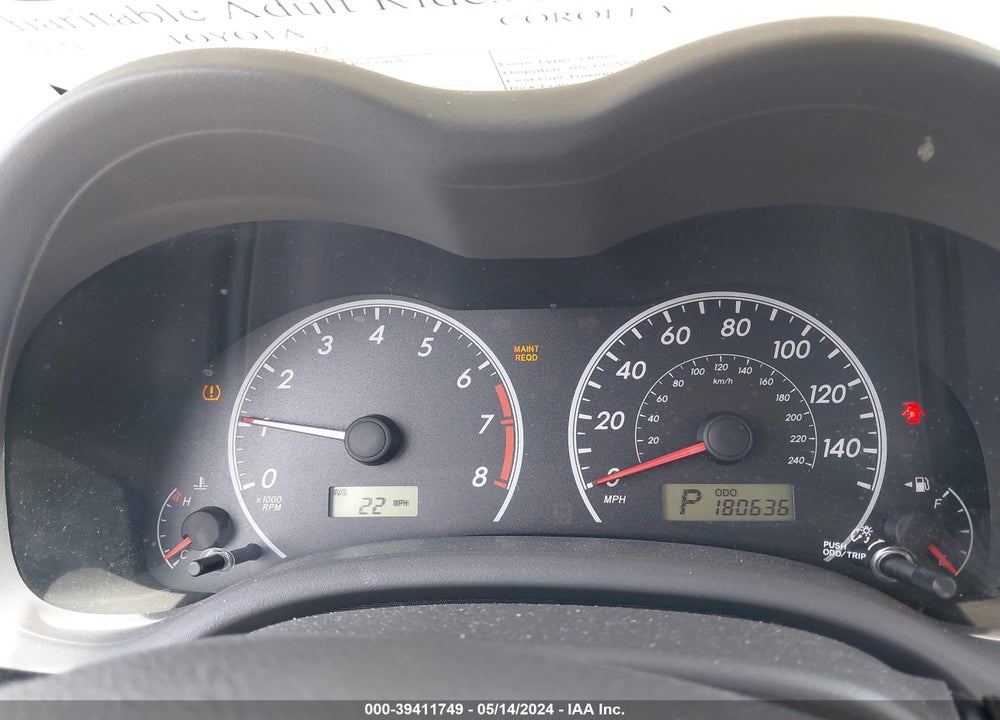 2010 TOYOTA COROLLA LE VIN: 1NXBU4EE4AZ336572