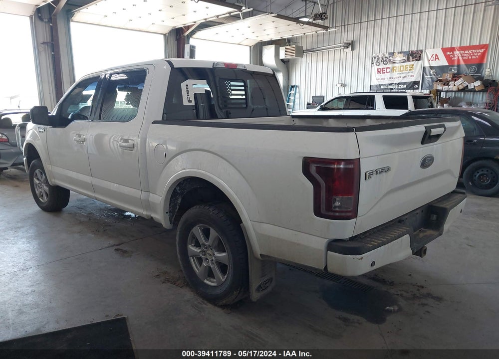 2017 FORD F-150 XLT VIN: 1FTEW1EF5HFA15707