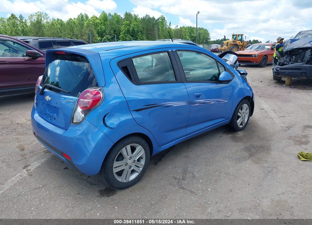 2014 CHEVROLET SPARK LS AUTO VIN: KL8CB6S97EC477285