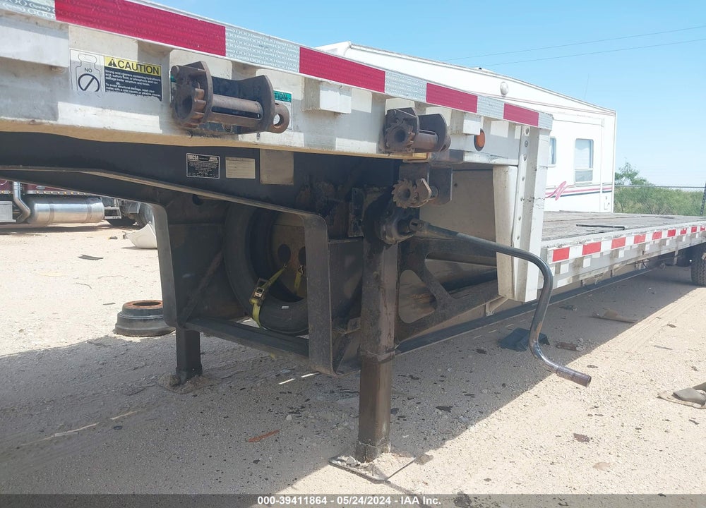 2003 WILSON PLATFORM TRAILER VIN: 4WWFDA8N23N607317
