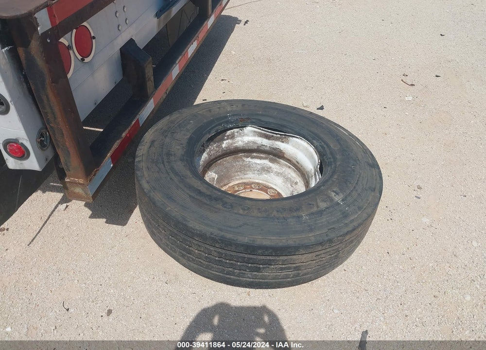 2003 WILSON PLATFORM TRAILER VIN: 4WWFDA8N23N607317