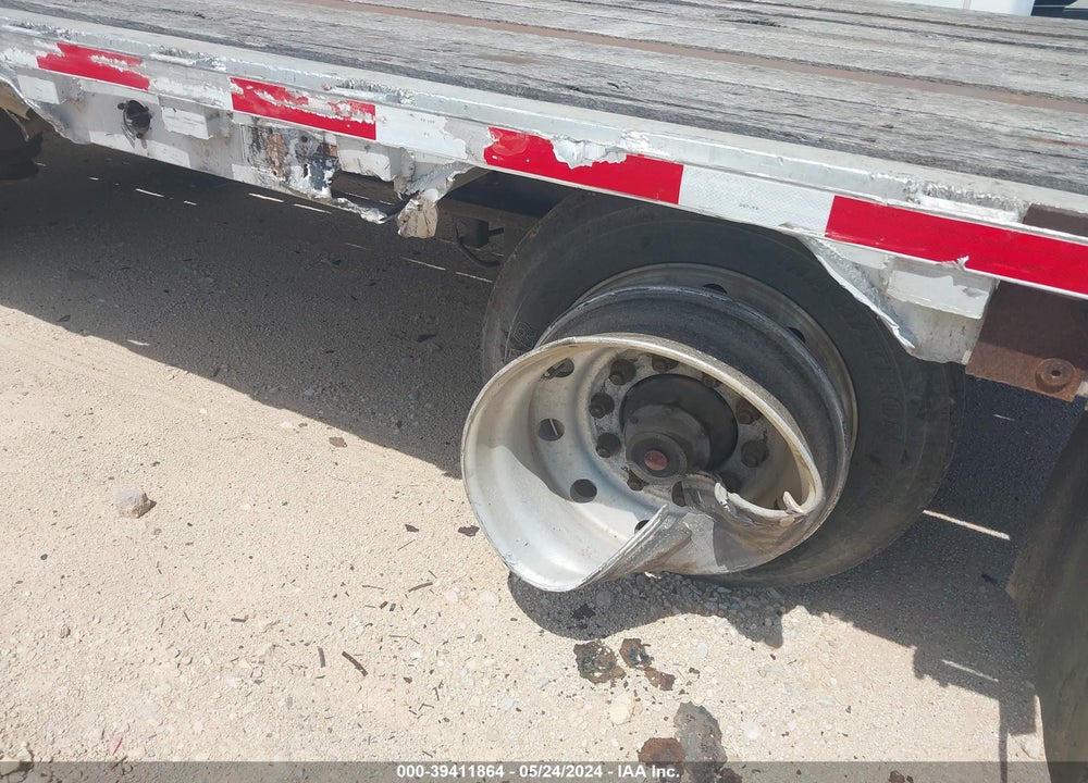 2003 WILSON PLATFORM TRAILER VIN: 4WWFDA8N23N607317