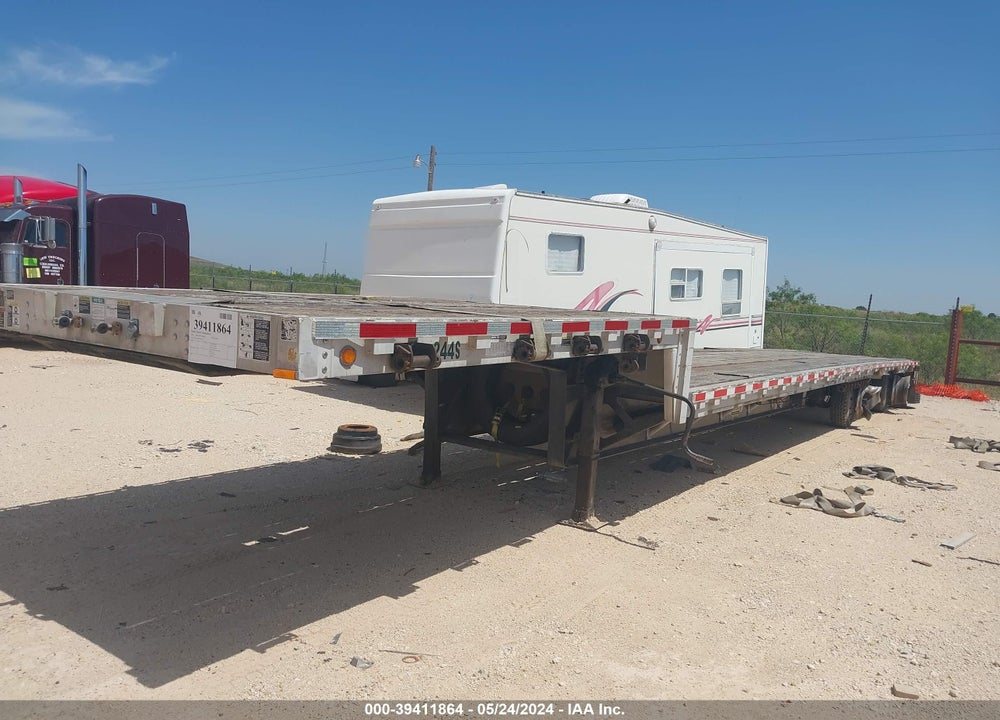2003 WILSON PLATFORM TRAILER VIN: 4WWFDA8N23N607317