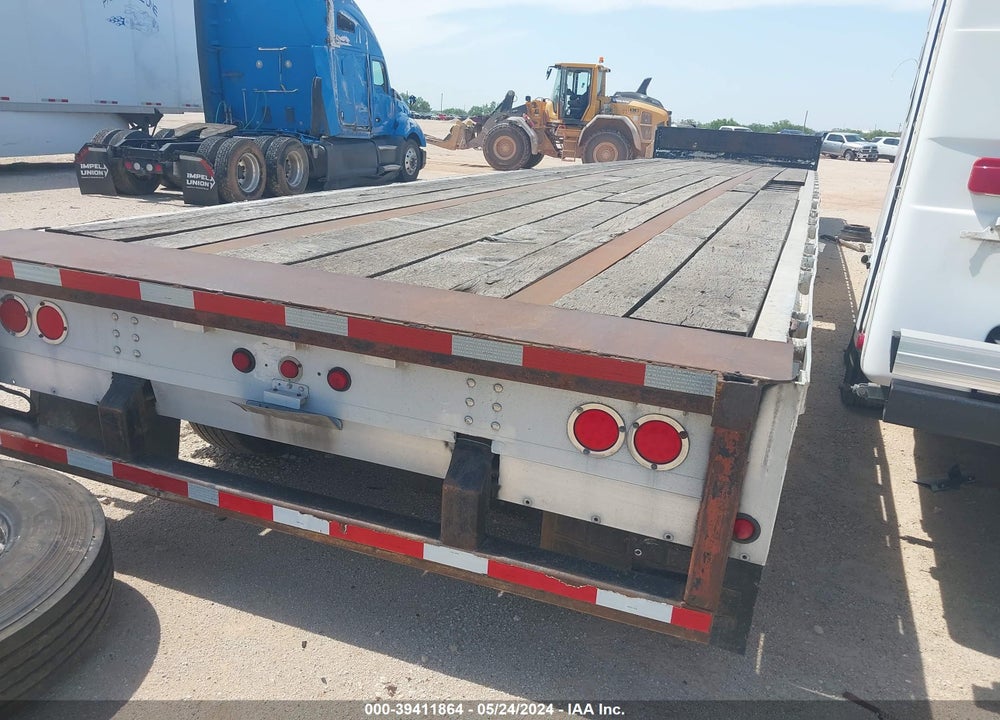 2003 WILSON PLATFORM TRAILER VIN: 4WWFDA8N23N607317