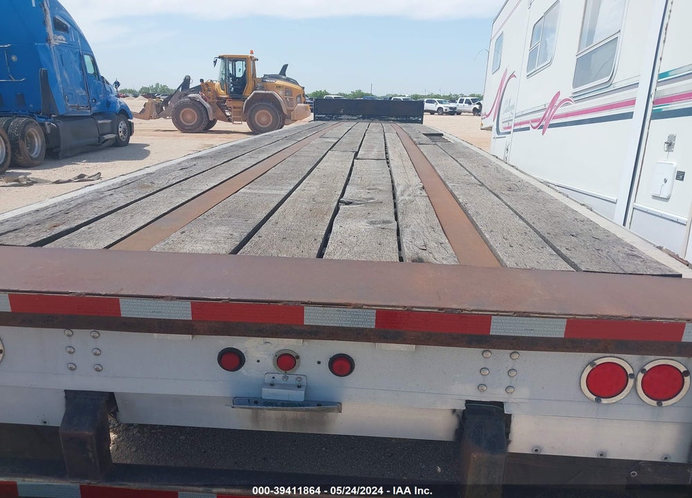 2003 WILSON PLATFORM TRAILER VIN: 4WWFDA8N23N607317