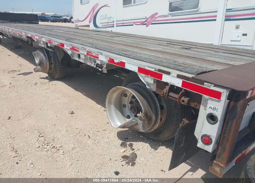 2003 WILSON PLATFORM TRAILER VIN: 4WWFDA8N23N607317