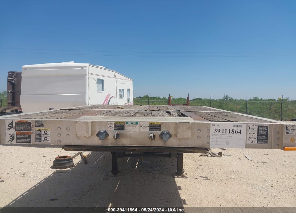 2003 WILSON PLATFORM TRAILER VIN: 4WWFDA8N23N607317