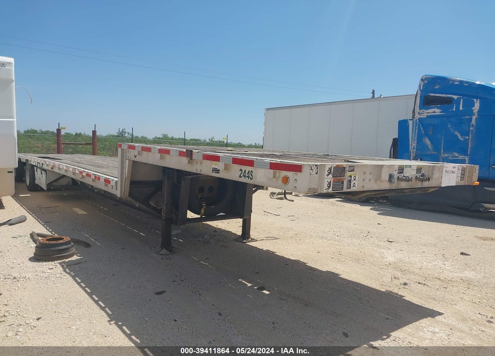 2003 WILSON PLATFORM TRAILER VIN: 4WWFDA8N23N607317