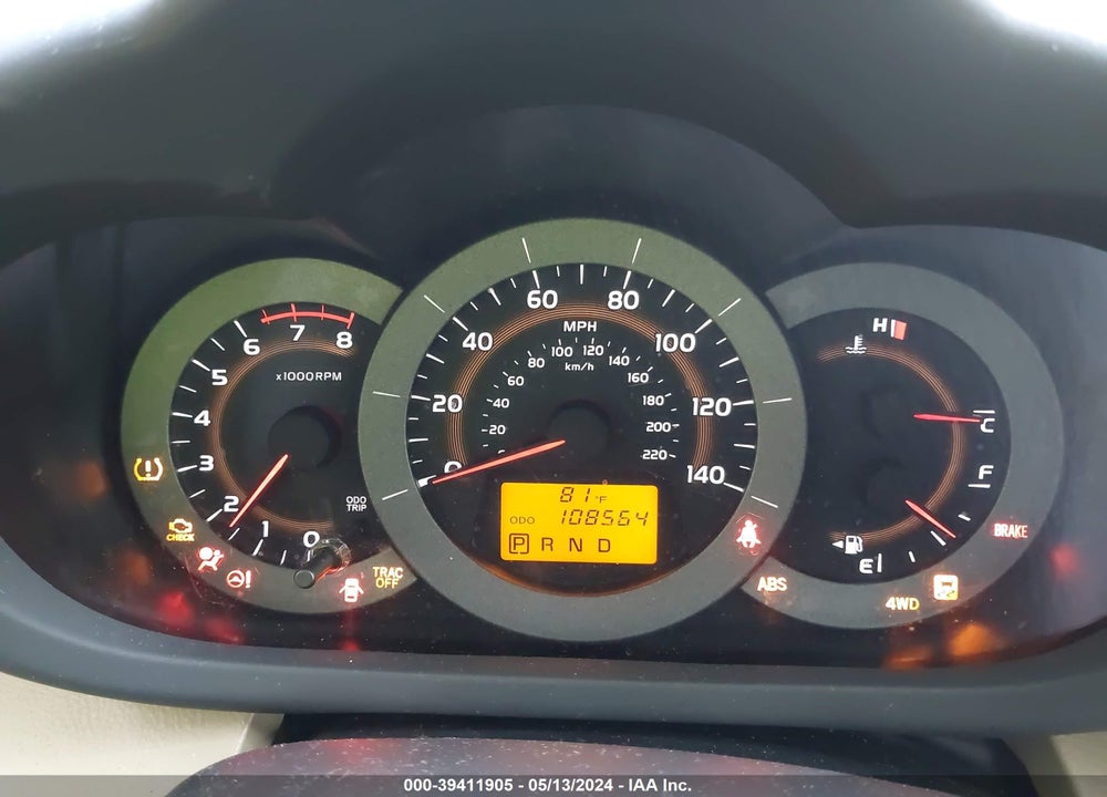 2012 TOYOTA RAV4 VIN: JTMBF4DV0C5054958