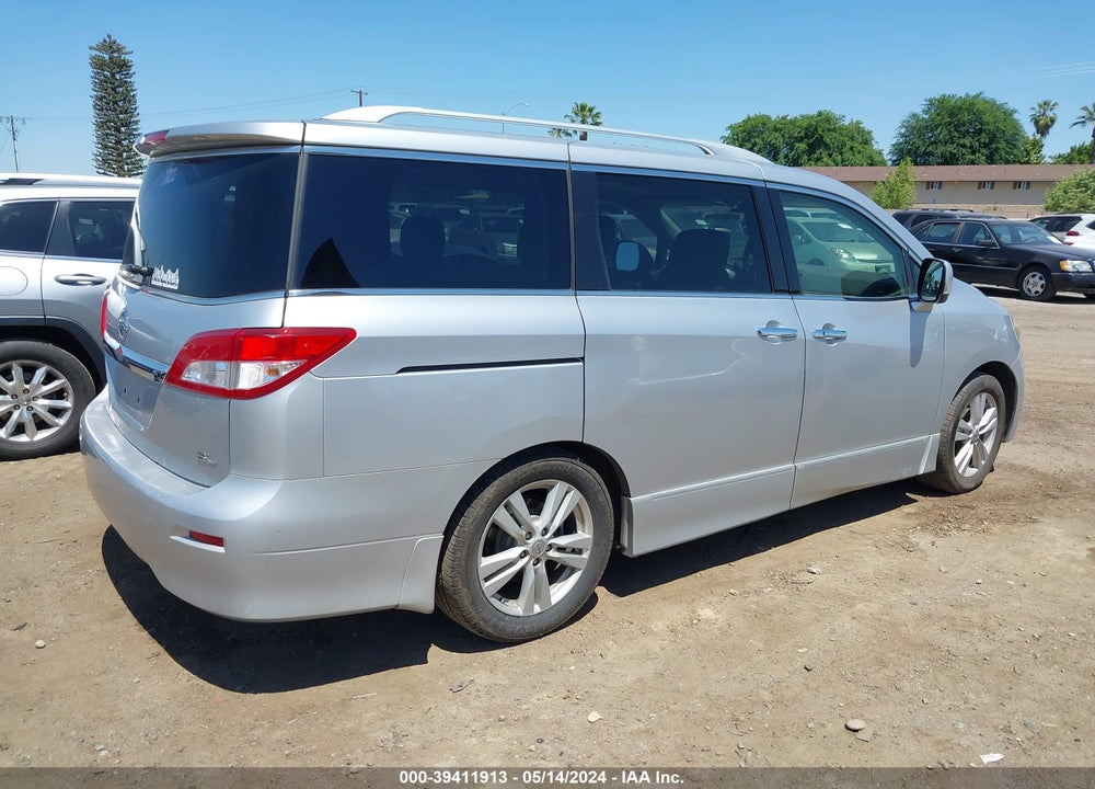 2013 NISSAN QUEST SL VIN: JN8AE2KP1D9068910