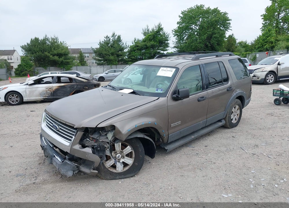 2006 FORD EXPLORER XLT VIN: 1FMEU73896UA59453