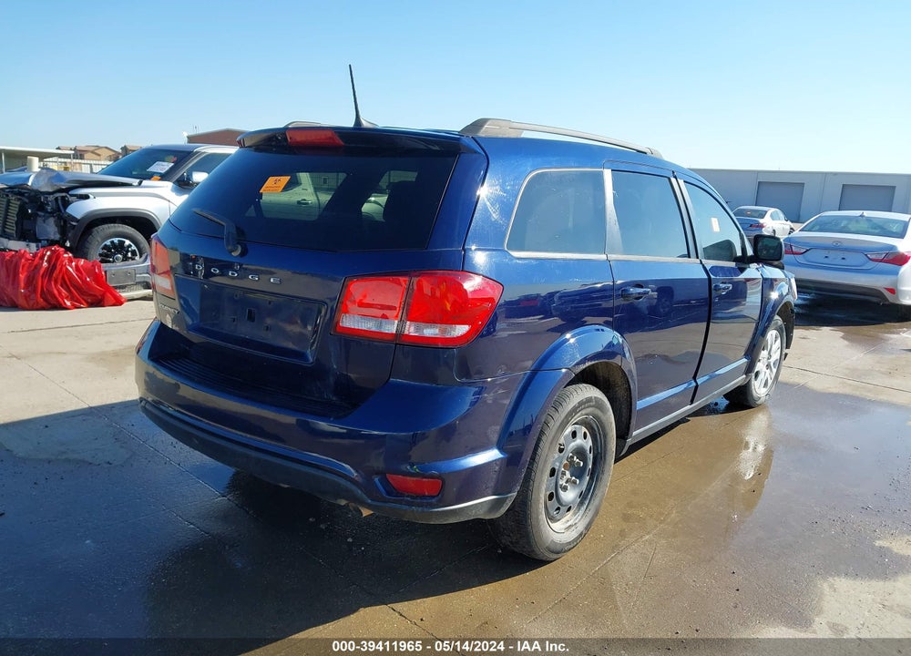 2019 DODGE JOURNEY SE VIN: 3C4PDCBB2KT856649