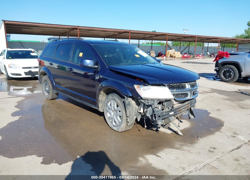 2019 DODGE JOURNEY SE VIN: 3C4PDCBB2KT856649