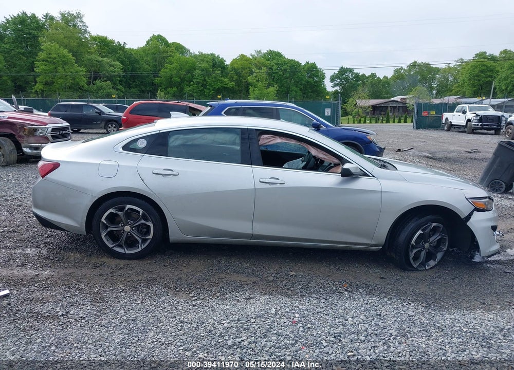 2021 CHEVROLET MALIBU FWD LT VIN: 1G1ZD5ST9MF026091