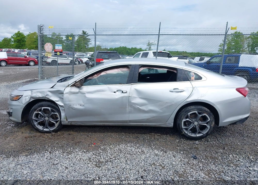 2021 CHEVROLET MALIBU FWD LT VIN: 1G1ZD5ST9MF026091
