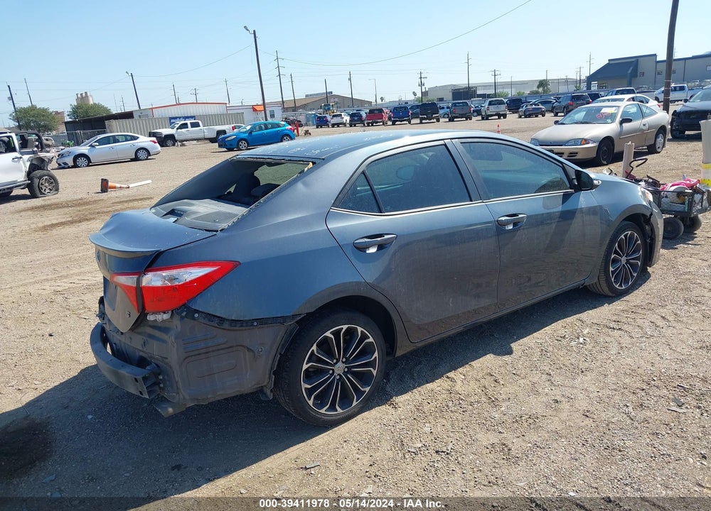2015 TOYOTA COROLLA S PLUS VIN: 5YFBURHE3FP305279