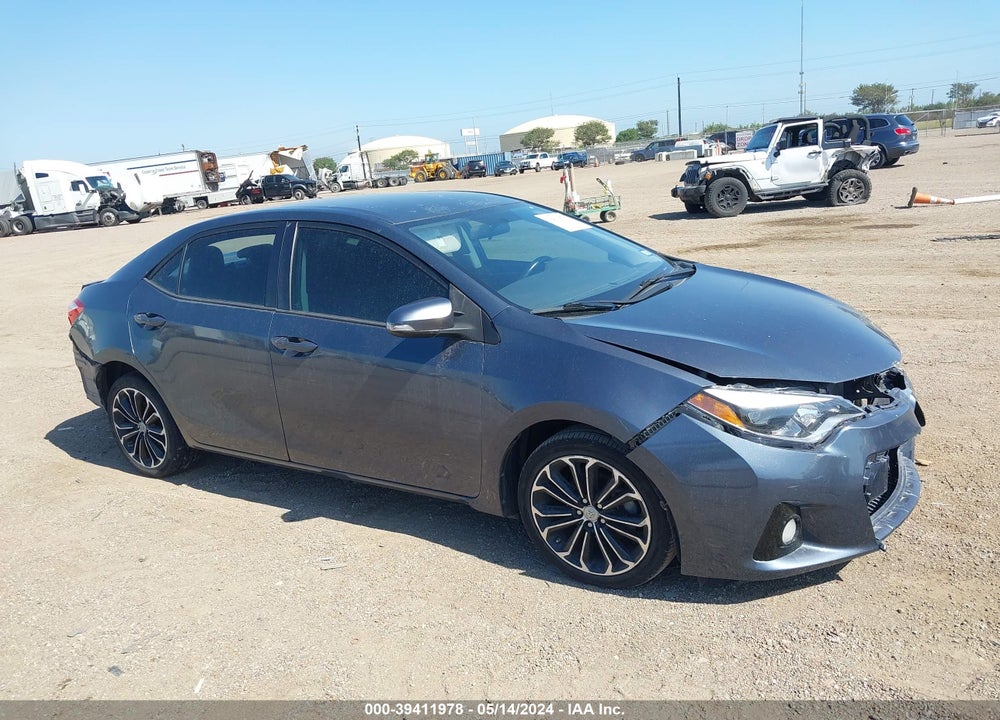 2015 TOYOTA COROLLA S PLUS VIN: 5YFBURHE3FP305279