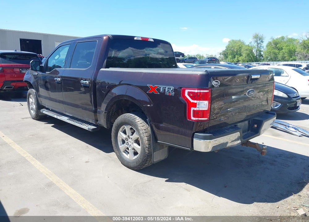 2018 FORD F-150 XLT VIN: 1FTEW1E55JKC74721
