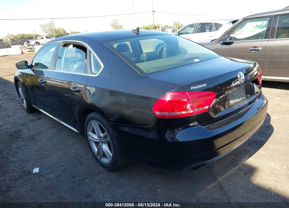 2014 VOLKSWAGEN PASSAT 1.8T SE VIN: 1VWBT7A36EC086838