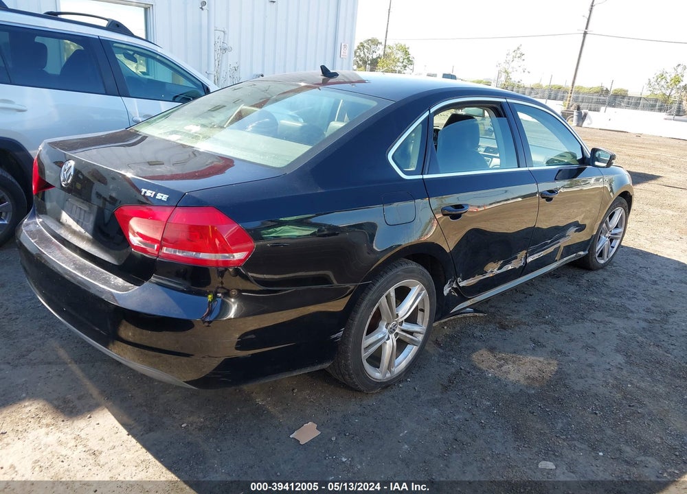 2014 VOLKSWAGEN PASSAT 1.8T SE VIN: 1VWBT7A36EC086838