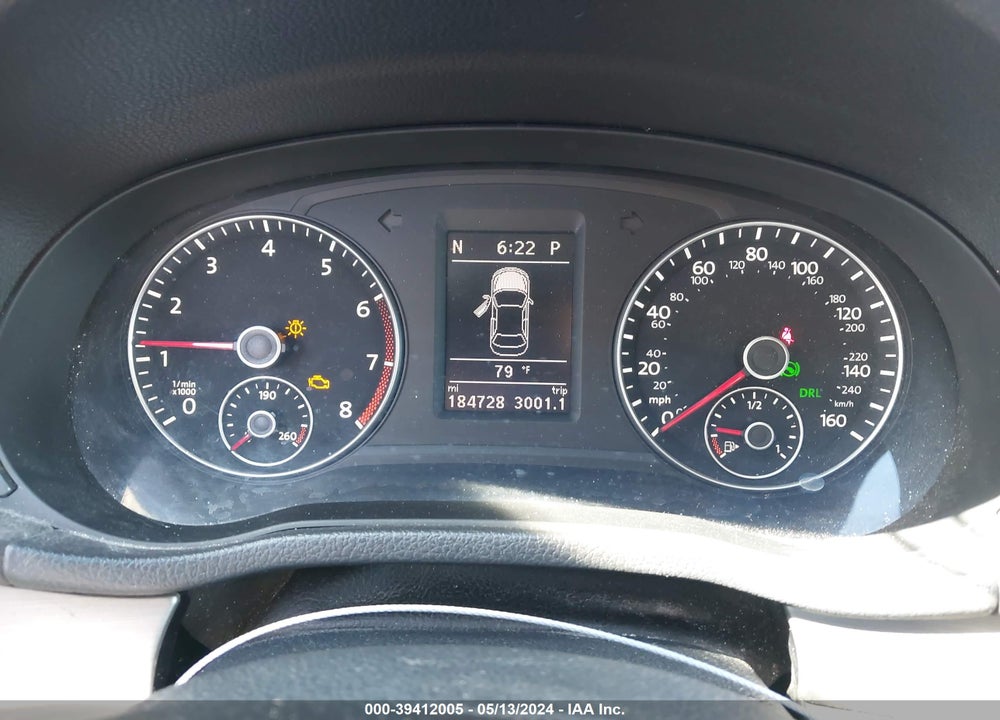 2014 VOLKSWAGEN PASSAT 1.8T SE VIN: 1VWBT7A36EC086838