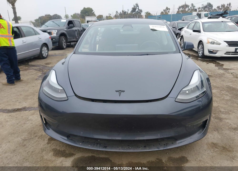 2022 TESLA MODEL 3 VIN: 5YJ3E1EC1NF296873