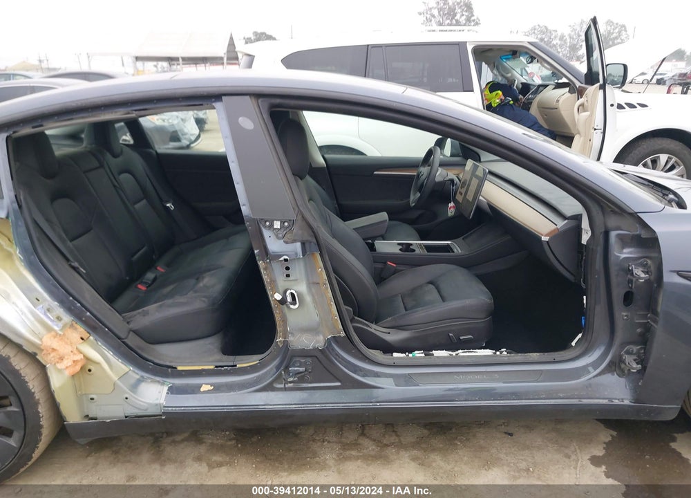 2022 TESLA MODEL 3 VIN: 5YJ3E1EC1NF296873