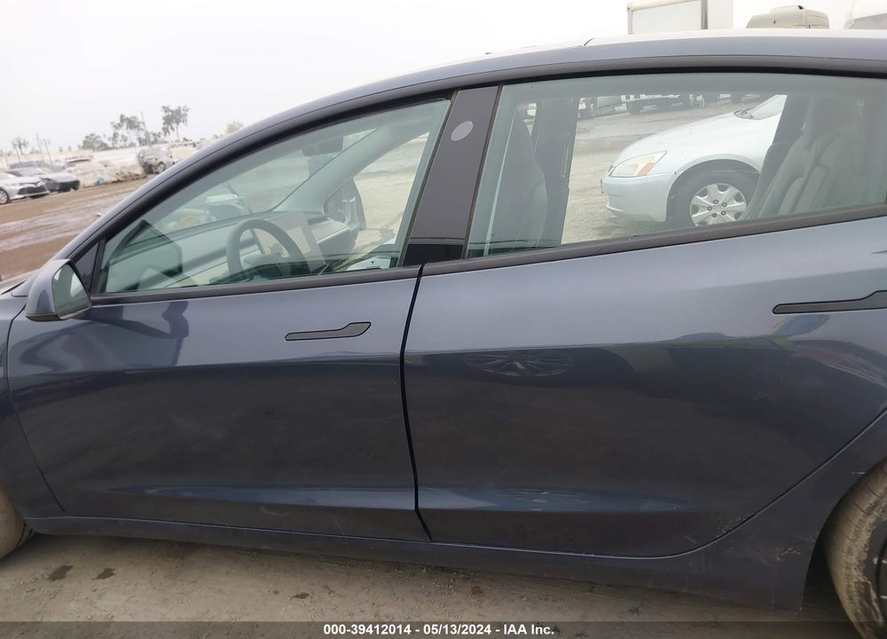 2022 TESLA MODEL 3 VIN: 5YJ3E1EC1NF296873