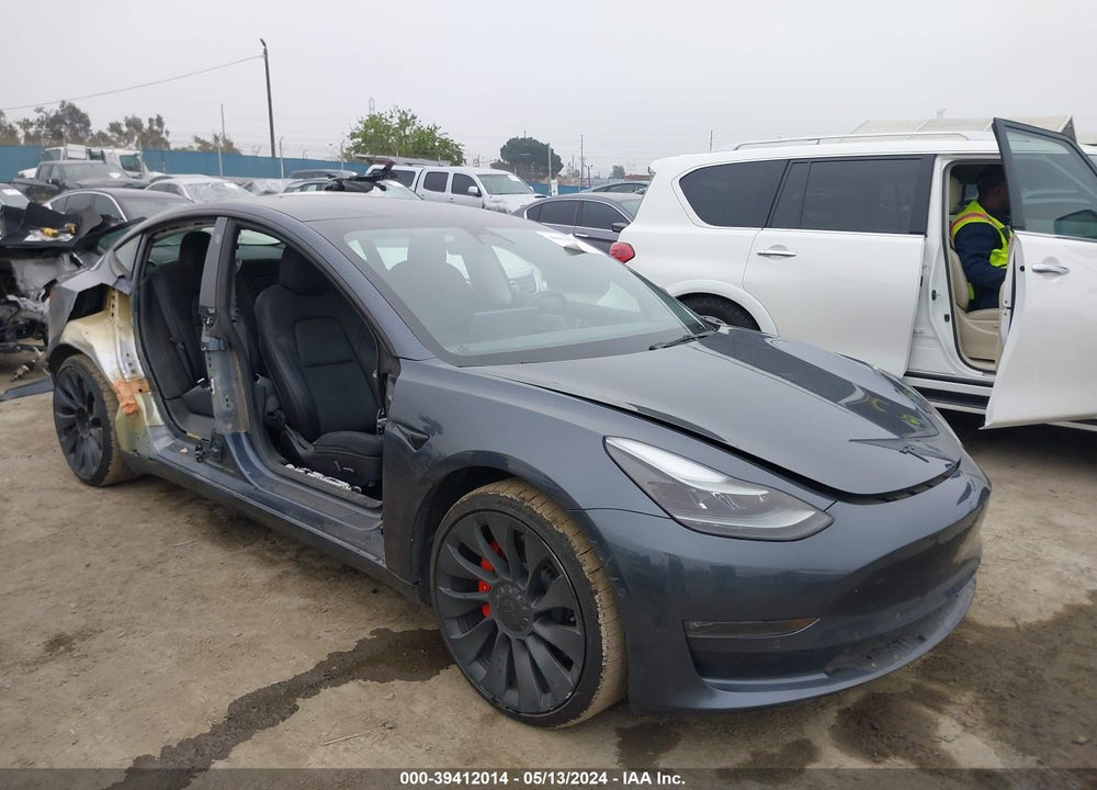 2022 TESLA MODEL 3 VIN: 5YJ3E1EC1NF296873
