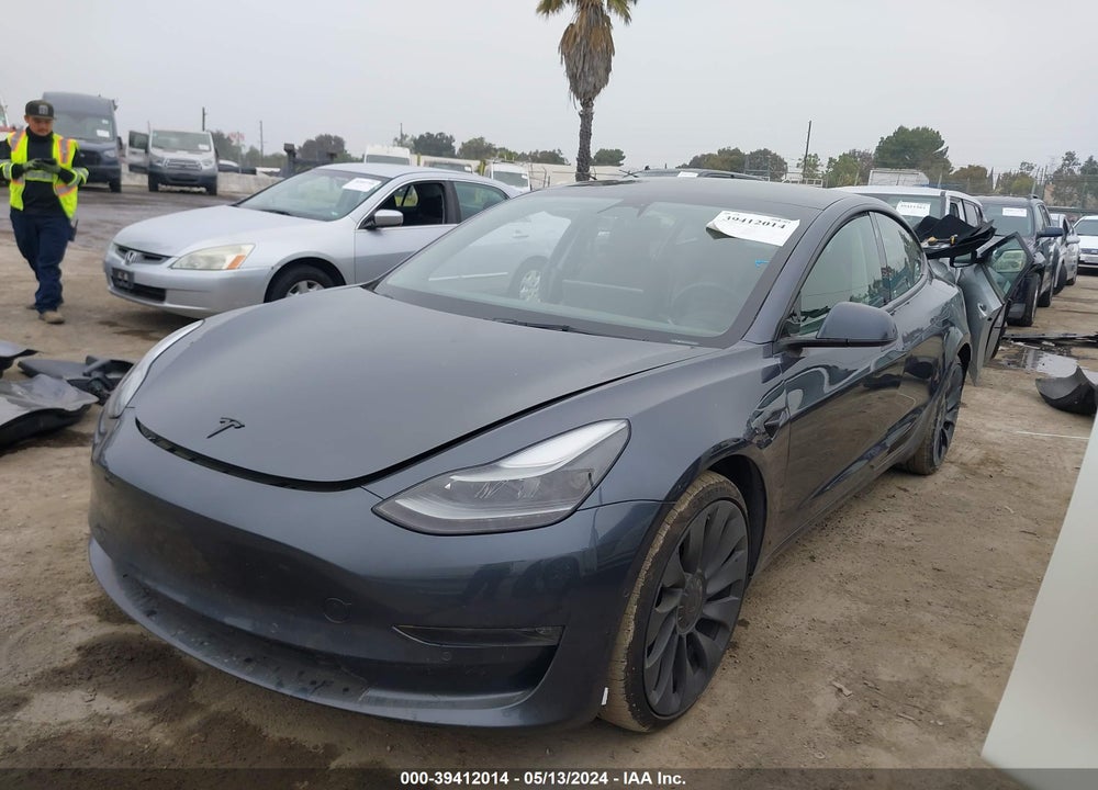 2022 TESLA MODEL 3 VIN: 5YJ3E1EC1NF296873