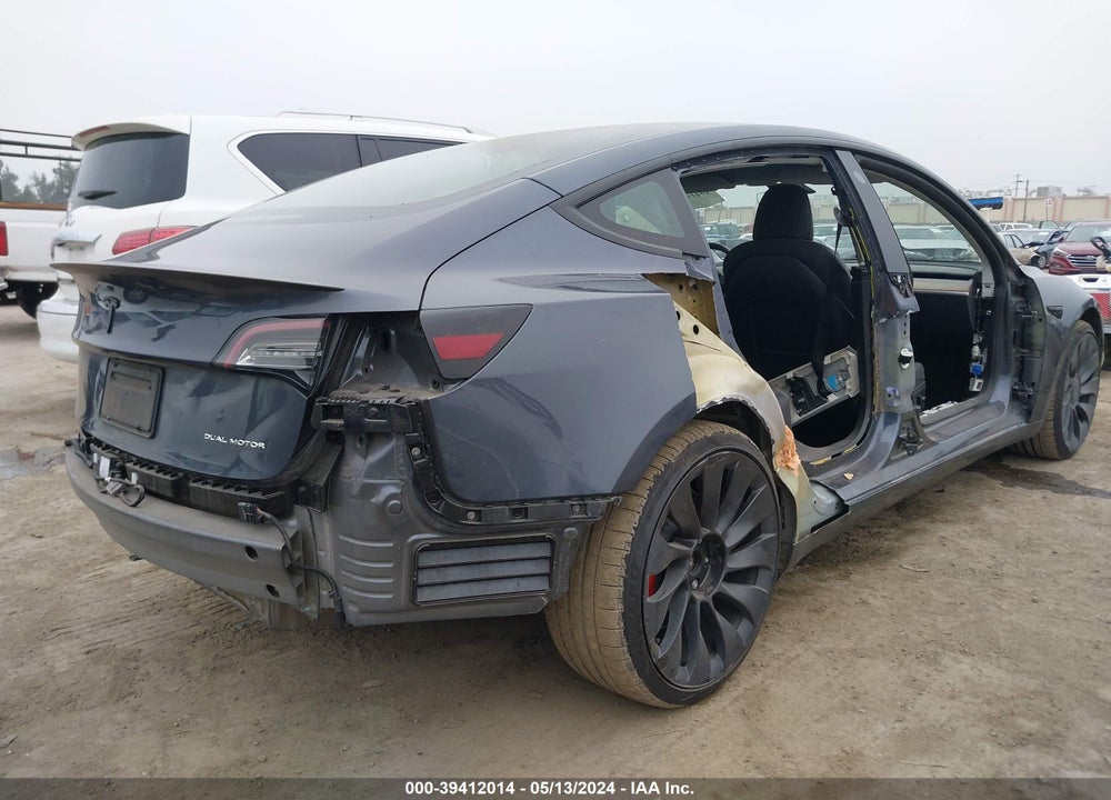 2022 TESLA MODEL 3 VIN: 5YJ3E1EC1NF296873