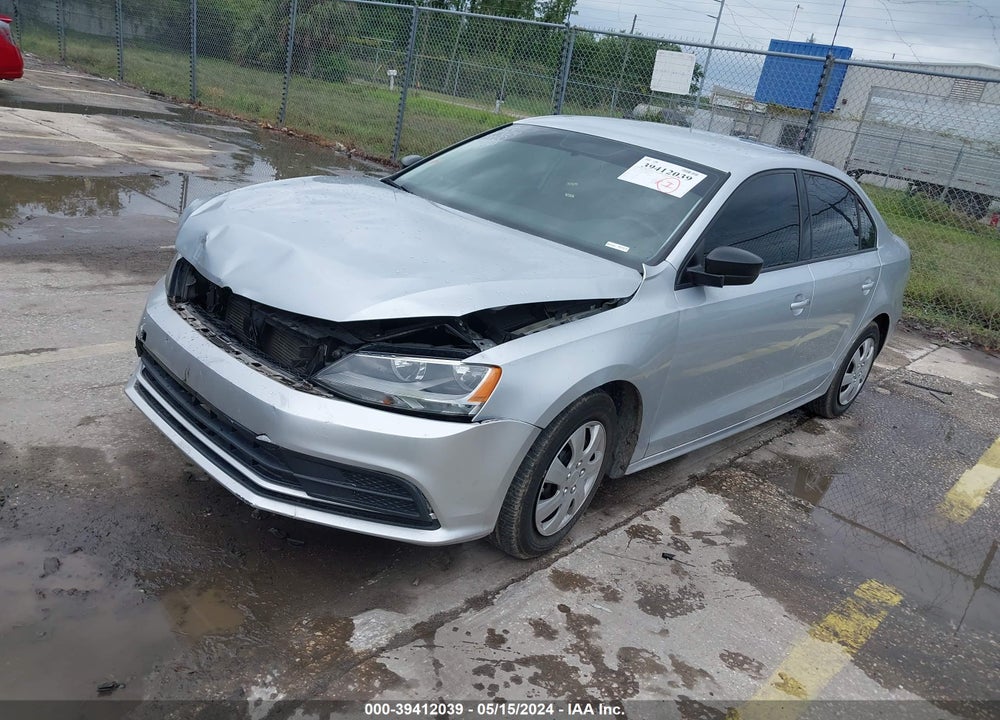 2015 VOLKSWAGEN JETTA 2.0L S VIN: 3VW2K7AJ1FM416564