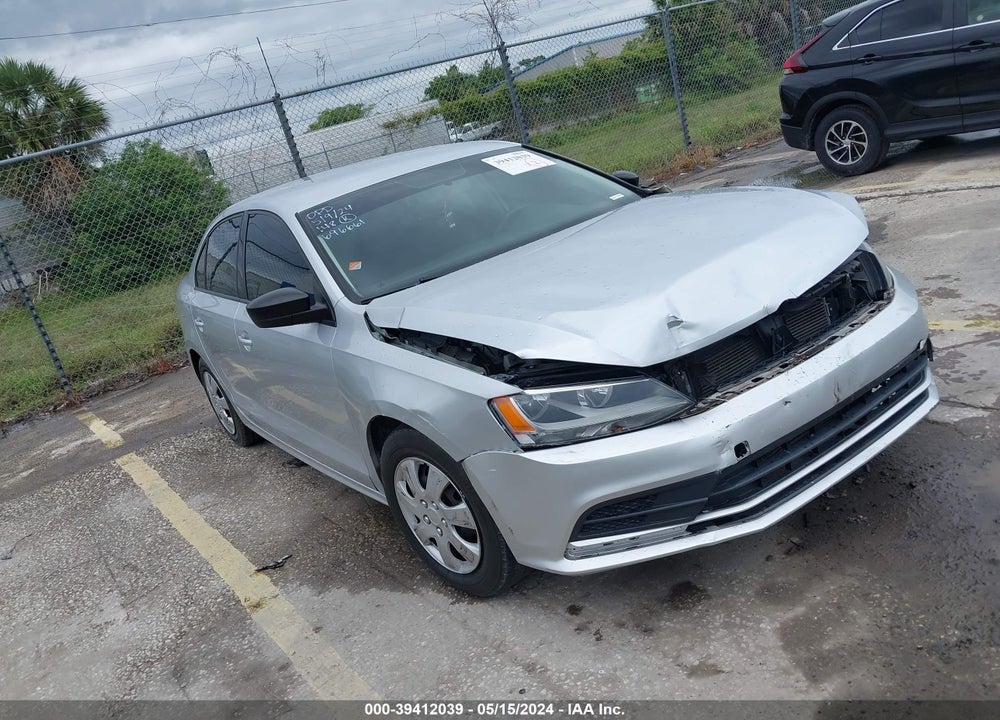 2015 VOLKSWAGEN JETTA 2.0L S VIN: 3VW2K7AJ1FM416564