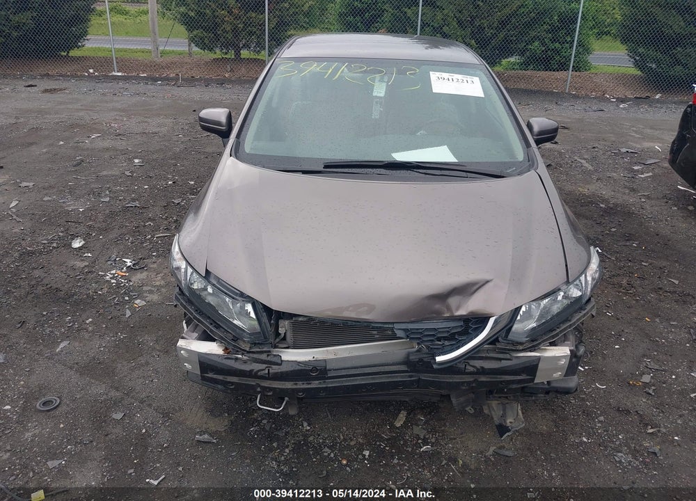 2014 HONDA CIVIC LX VIN: 19XFB2F57EE205574