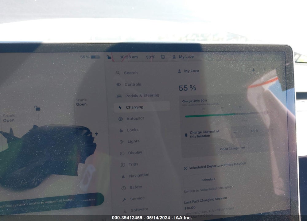 2023 TESLA MODEL Y AWD/LONG RANGE DUAL MOTOR ALL-WHEEL DRIVE VIN: 7SAYGDEE4PF824625