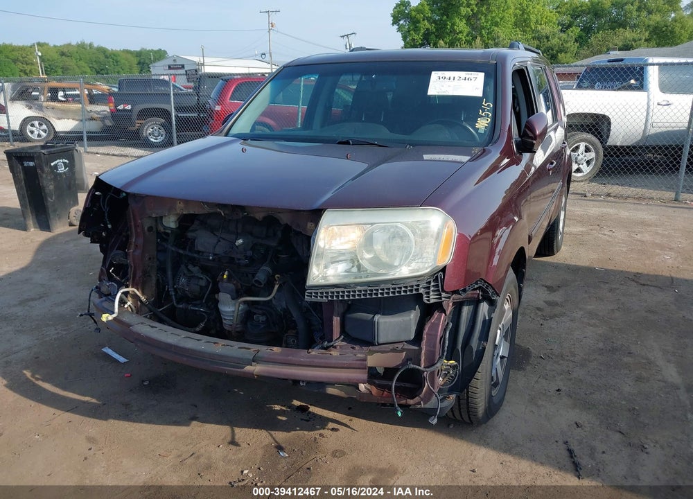 2009 HONDA PILOT TOURING VIN: 5FNYF48999B014554