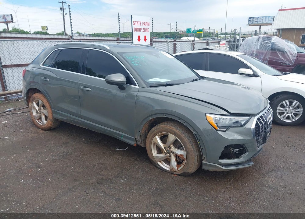 2020 AUDI Q3 PREMIUM 45 TFSI QUATTRO TIPTRONIC VIN: WA1AECF35L1059353