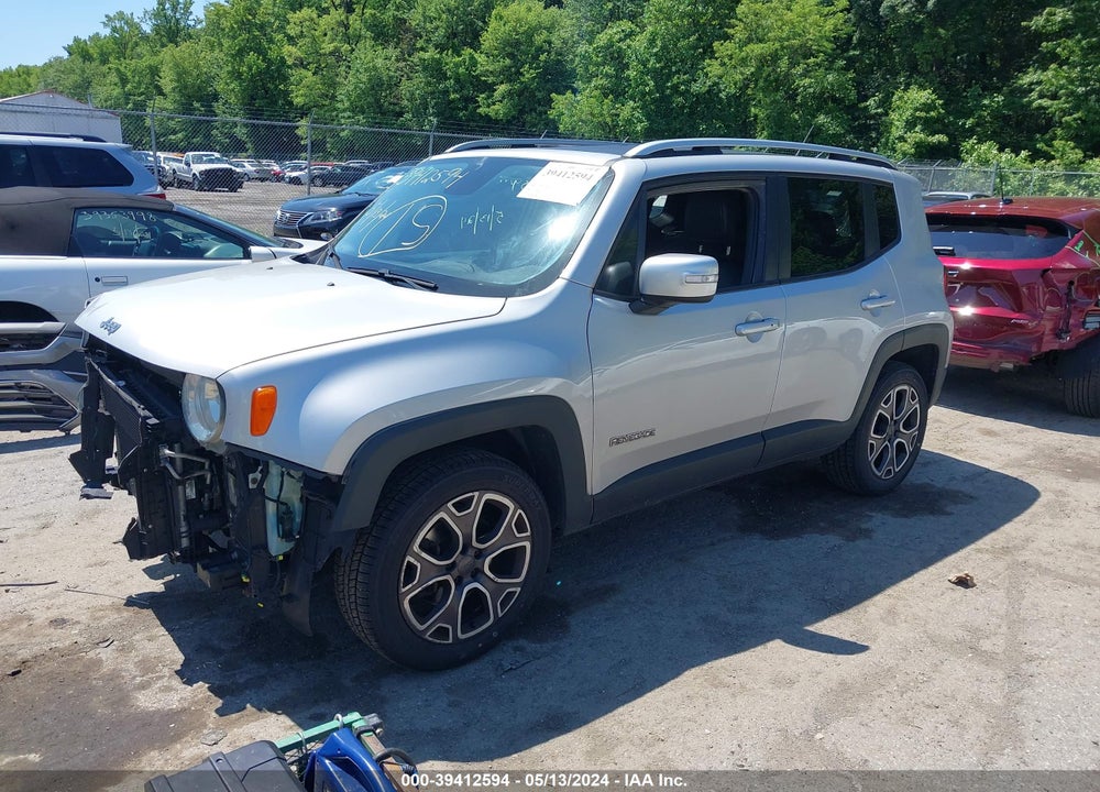 2015 JEEP RENEGADE LIMITED VIN: ZACCJBDT0FPC01118