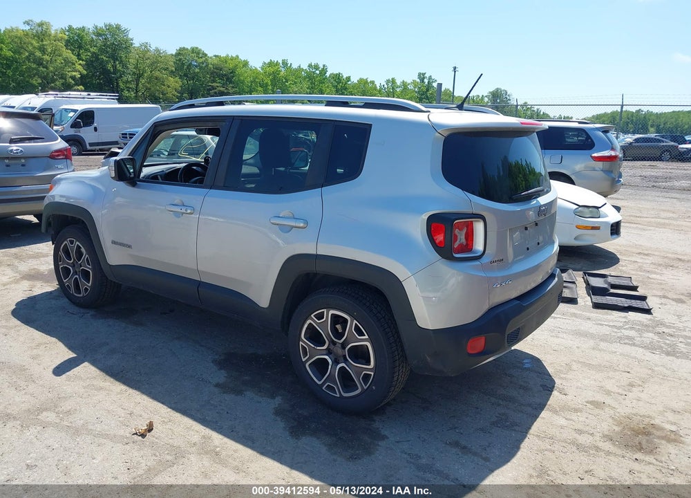 2015 JEEP RENEGADE LIMITED VIN: ZACCJBDT0FPC01118