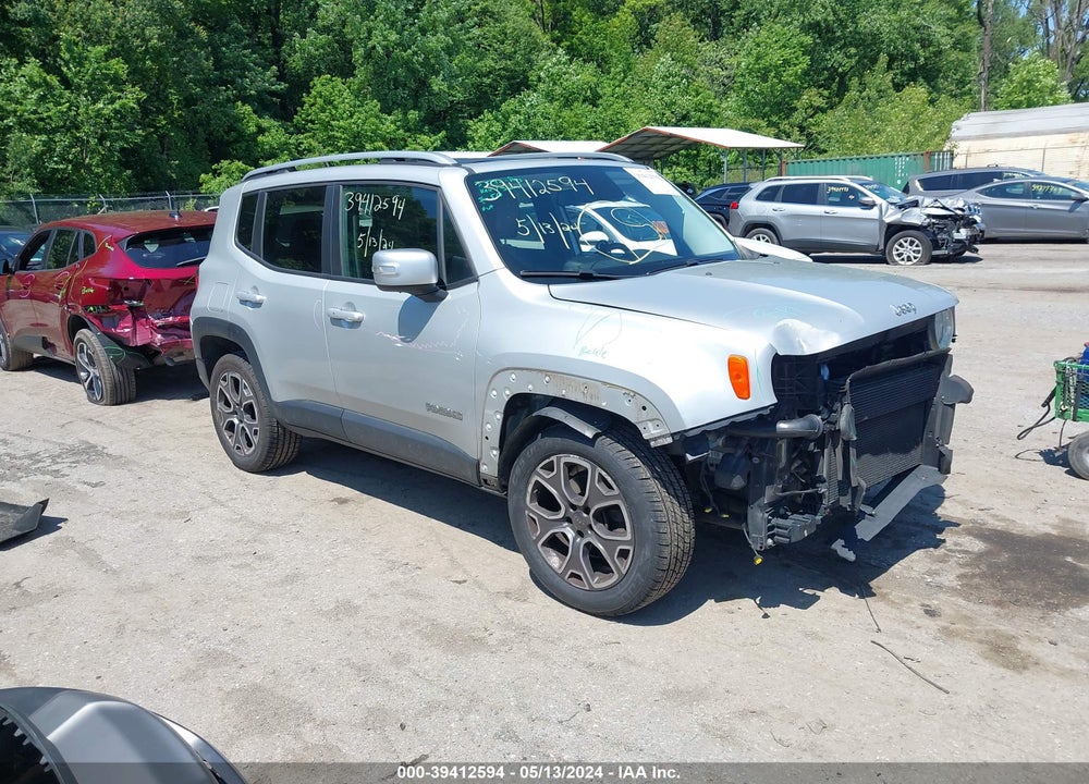2015 JEEP RENEGADE LIMITED VIN: ZACCJBDT0FPC01118