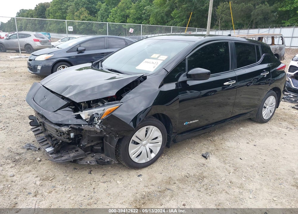 2019 NISSAN LEAF S VIN: 1N4AZ1CP2KC300719