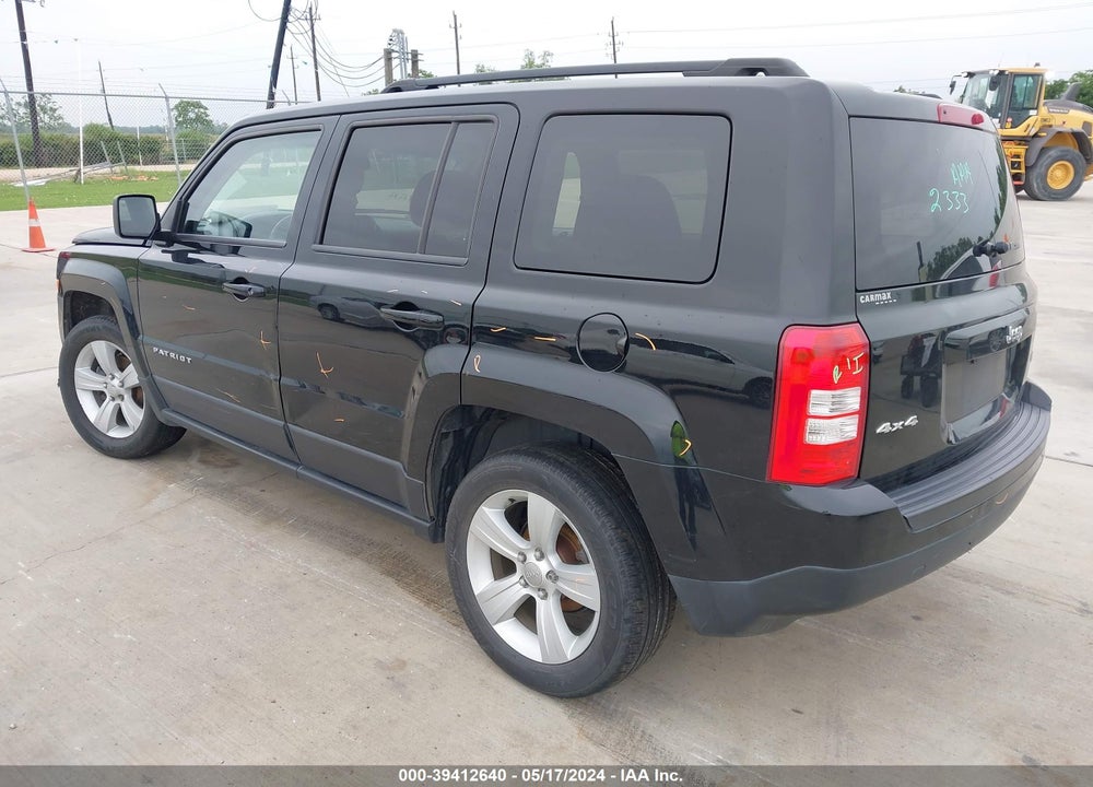 2014 JEEP PATRIOT LATITUDE VIN: 1C4NJRFB5ED784790