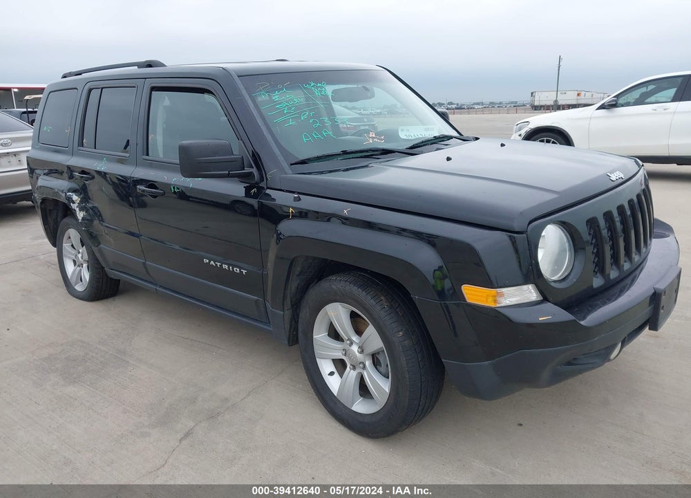 2014 JEEP PATRIOT LATITUDE VIN: 1C4NJRFB5ED784790